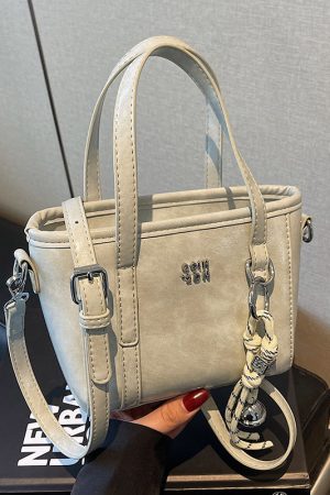 Trendy Mini Handbag for Women - Casual Tote Bucket Bag, Vegetable Basket Design, 2025 Fashion Crossbody Shoulder Bag