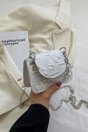 Trendy Mini Handbag for Women - Summer 2025 Internet Celebrity Chain Bag, Niche Design Shoulder Crossbody Bag