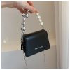 Trendy Mini Pearl Chain Crossbody Bag for Women - Stylish Versatile 2025 Summer Shoulder Small Square Bag