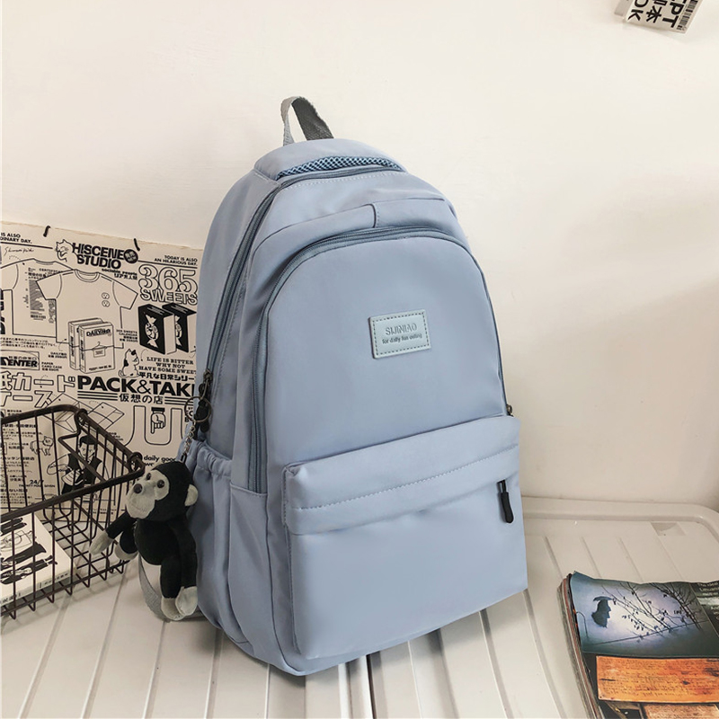 Trendy Minimalist Women's Backpack for School - Mid-High Capacity, Dirt-Resistant, Double Shoulder Design Trendy Minimalist Women's Backpack for School - Mid-High Capacity, Dirt-Resistant, Double Shoulder Design