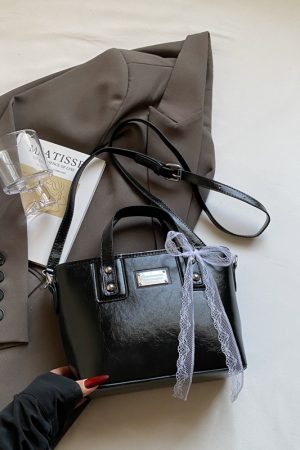 Trendy Minimalist Women's Bucket Tote Bag - Stylish High-End Crossbody Handbag for 2025 Fashion