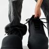 Trendy Oversized Black Sneakers for Men & Women, High Street Warrior Mickey Thick-Soled Height-Increasing Shoes