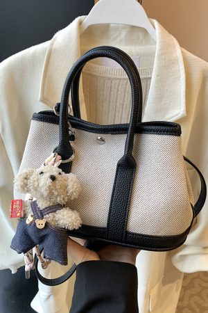 Trendy Portable Bucket Bag 2025 - Casual Women's Versatile Shoulder Crossbody Bag for Stylish Mother-Daughter Looks