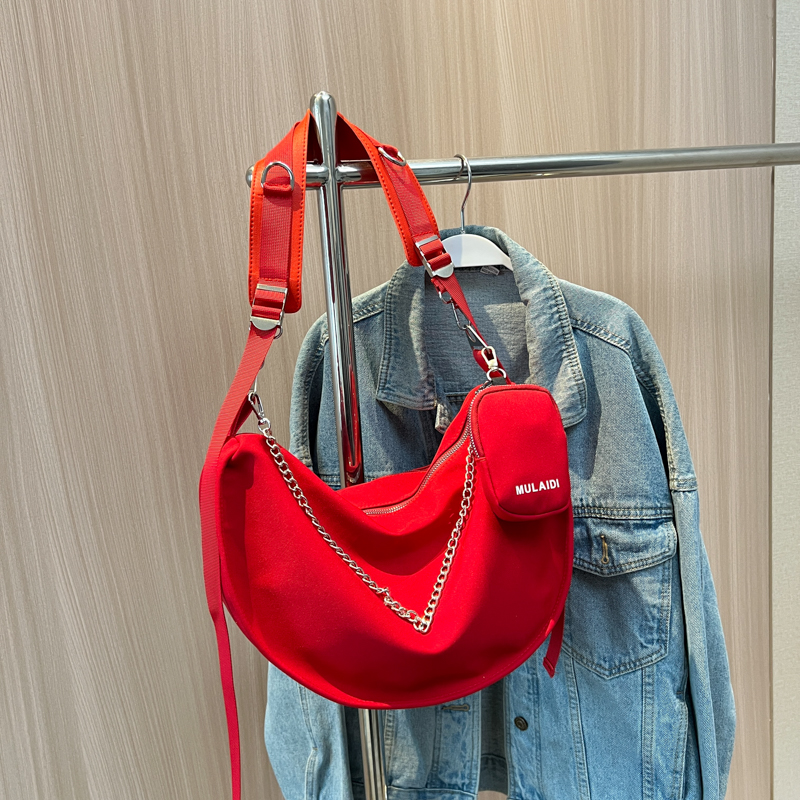 Trendy Purple Women's Large Capacity Crossbody Bag - Versatile Sports Casual Underarm Dumpling Style for 2025 Fashion Trendy Purple Women's Large Capacity Crossbody Bag - Versatile Sports Casual Underarm Dumpling Style for 2025 Fashion