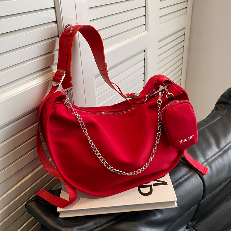 Trendy Purple Women's Large Capacity Crossbody Bag - Versatile Sports Casual Underarm Dumpling Style for 2025 Fashion Trendy Purple Women's Large Capacity Crossbody Bag - Versatile Sports Casual Underarm Dumpling Style for 2025 Fashion