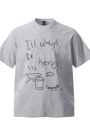 Trendy Relaxed Fit Beaded Letter Short Sleeve T-Shirt for Men and Women - Summer High-End Couple Style