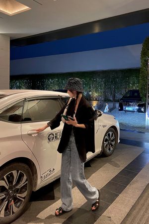 Trendy Sheepskin One-Strap Sandals for Women - Casual Thick Sole Slippers with Velcro Closure, Stylish Footwear for Everyday Wear