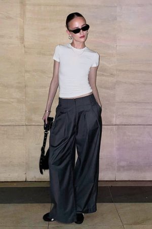 Trendy Street Style Ins Pants - Seasonal Fashion Must-Have, 50% Off, Perfect for Casual Outings and Daily Wear