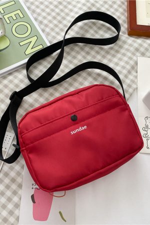 Trendy Summer Canvas Crossbody Bag for Women - Versatile Niche Design 2025 Fashion Essential