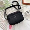 Trendy Summer Canvas Crossbody Bag for Women - Versatile Niche Design 2025 Fashion Essential
