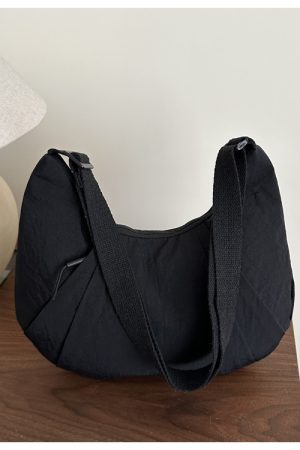 Trendy Summer Women's Casual Dumpling Bag - Large Capacity Commuter Shoulder Crossbody Bag for 2025 Fashion