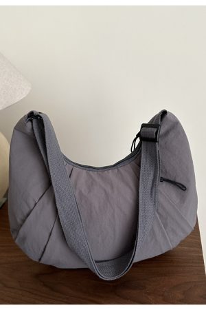 Trendy Summer Women's Casual Dumpling Bag - Large Capacity Commuter Shoulder Crossbody Bag for 2025 Fashion