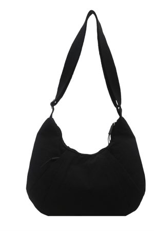 Trendy Summer Women's Casual Dumpling Bag - Large Capacity Commuter Shoulder Crossbody Bag for 2025 Fashion