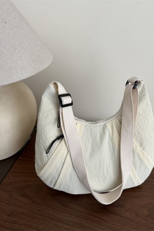 Trendy Summer Women's Casual Dumpling Bag - Large Capacity Commuter Shoulder Crossbody Bag for 2025 Fashion