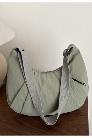 Trendy Summer Women's Casual Dumpling Bag - Large Capacity Commuter Shoulder Crossbody Bag for 2025 Fashion