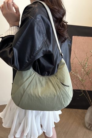 Trendy Summer Women's Casual Dumpling Bag - Large Capacity Commuter Shoulder Crossbody Bag for 2025 Fashion
