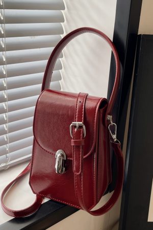 Trendy Textured Small Square Handbag for Women - Casual Versatile Phone Bag, 2025 Fashion Must-Have