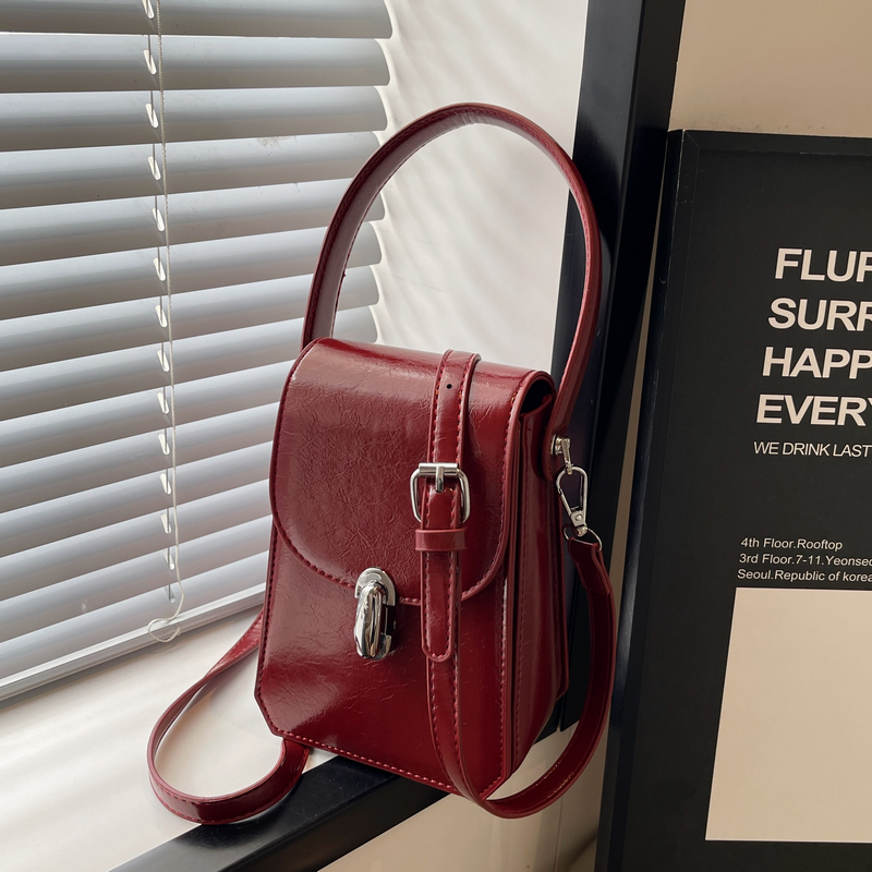 Trendy Textured Small Square Handbag for Women - Casual Versatile Phone Bag, 2025 Fashion Must-Have Trendy Textured Small Square Handbag for Women - Casual Versatile Phone Bag, 2025 Fashion Must-Have