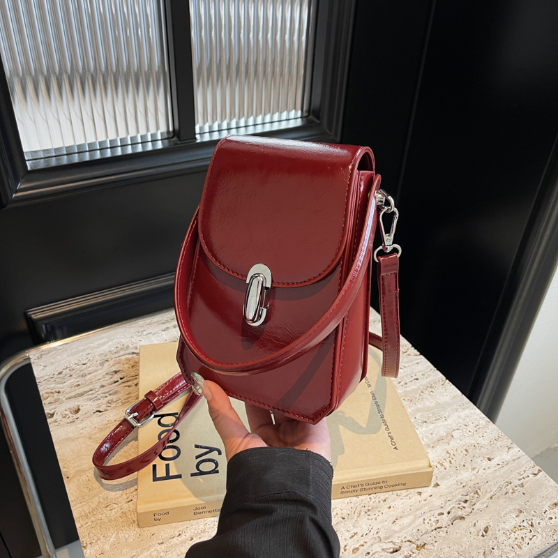 Trendy Textured Small Square Handbag for Women - Casual Versatile Phone Bag, 2025 Fashion Must-Have Trendy Textured Small Square Handbag for Women - Casual Versatile Phone Bag, 2025 Fashion Must-Have