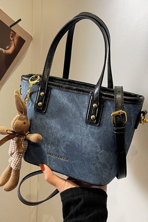 Trendy Tie-Dye Color-Blocking Bucket Bag for Women - Versatile Shoulder Crossbody Tote - 2025 New Style