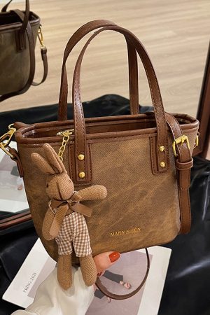 Trendy Tie-Dye Color-Blocking Bucket Bag for Women - Versatile Shoulder Crossbody Tote - 2025 New Style