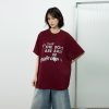 Trendy Unisex Short-Sleeve T-Shirt with Letter Print, Casual American Style Tee for Commuting, Perfect for 90s and Y2K Fashion Lovers