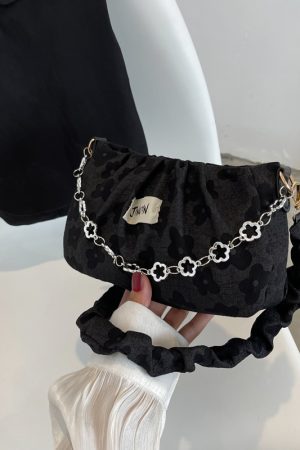 Trendy Women's Crossbody Handbag 2025 - Summer Chain Pleated Shoulder Underarm Bag