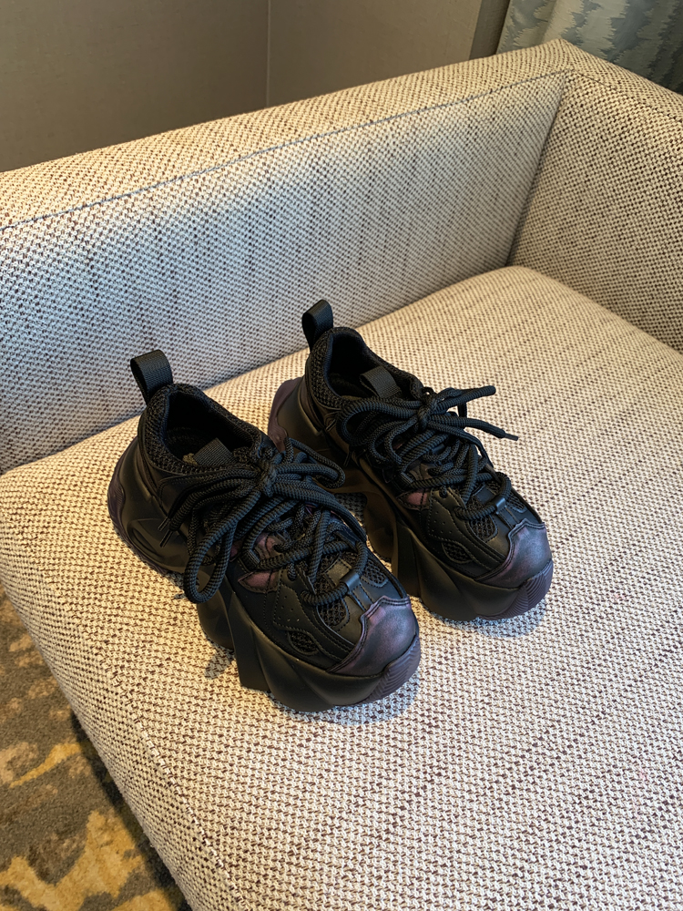 Trendy Women's Dad Shoes, Retro 2024 Lace-Up Thick-Soled Platform Sneakers, Versatile Sports Casual Footwear Trendy Women's Dad Shoes, Retro 2024 Lace-Up Thick-Soled Platform Sneakers, Versatile Sports Casual Footwear