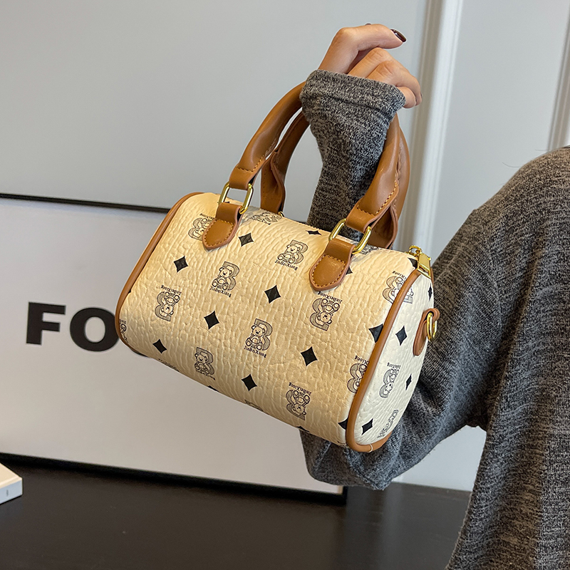 Trendy Women's High-End Quality Cylindrical Crossbody Handbag - Stylish Versatile Design for 2025 Fashion Trendy Women's High-End Quality Cylindrical Crossbody Handbag - Stylish Versatile Design for 2025 Fashion