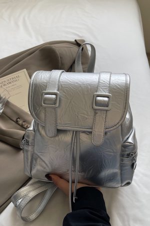 Trendy Women's Large-Capacity Backpack, Stylish Versatile Hiking Bag & Laptop Tote, Fashionable High-End Niche Design