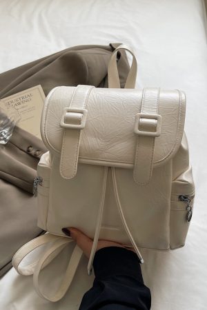 Trendy Women's Large-Capacity Backpack, Stylish Versatile Hiking Bag & Laptop Tote, Fashionable High-End Niche Design