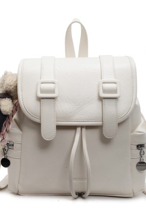 Trendy Women's Large-Capacity Backpack, Stylish Versatile Hiking Bag & Laptop Tote, Fashionable High-End Niche Design