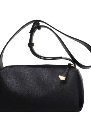 Trendy Women's Large Capacity Textured Shoulder Boston Bag - Stylish Underarm Pillow Bag for 2025 Fashion