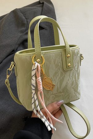 Trendy Women's Mini Bucket Handbag - Versatile 2025 Casual Crossbody Bag for Stylish Everyday Use