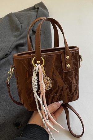 Trendy Women's Mini Bucket Handbag - Versatile 2025 Casual Crossbody Bag for Stylish Everyday Use