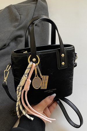 Trendy Women's Mini Bucket Handbag - Versatile 2025 Casual Crossbody Bag for Stylish Everyday Use