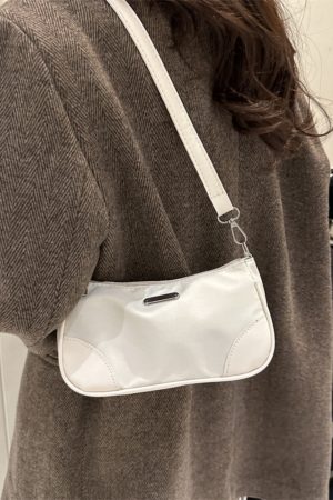 Trendy Women's Nylon Underarm Bag - Versatile Crossbody Shoulder Bag for 2025 Fashion