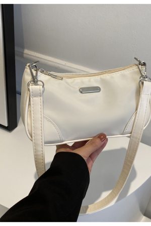 Trendy Women's Nylon Underarm Bag - Versatile Crossbody Shoulder Bag for 2025 Fashion