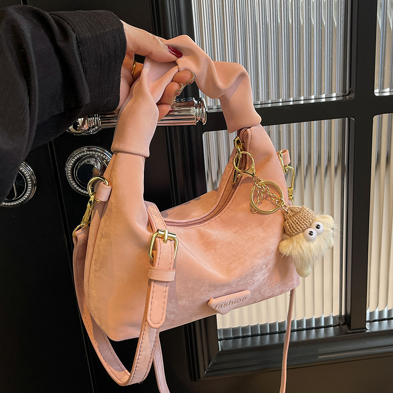 Trendy Women's Pleated Cloud Bag - Casual Chic Small Square Handbag for Shoulder or Crossbody - 2025 Fashion Style Trendy Women's Pleated Cloud Bag - Casual Chic Small Square Handbag for Shoulder or Crossbody - 2025 Fashion Style