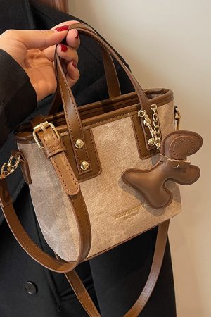 Trendy Women's Small Bucket Bag 2025 - Versatile Shoulder Crossbody Tote, High-End Fashionable Design, Must-Have Accessory