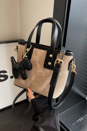 Trendy Women's Small Bucket Bag 2025 - Versatile Shoulder Crossbody Tote, High-End Fashionable Design, Must-Have Accessory