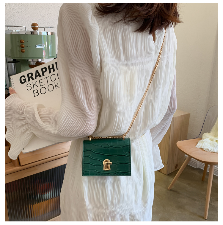 Trendy Women's Small Chain Bag 2025 - Korean Style Versatile Shoulder Crossbody Bag for Internet Celebrity Fashion Trendy Women's Small Chain Bag 2025 - Korean Style Versatile Shoulder Crossbody Bag for Internet Celebrity Fashion