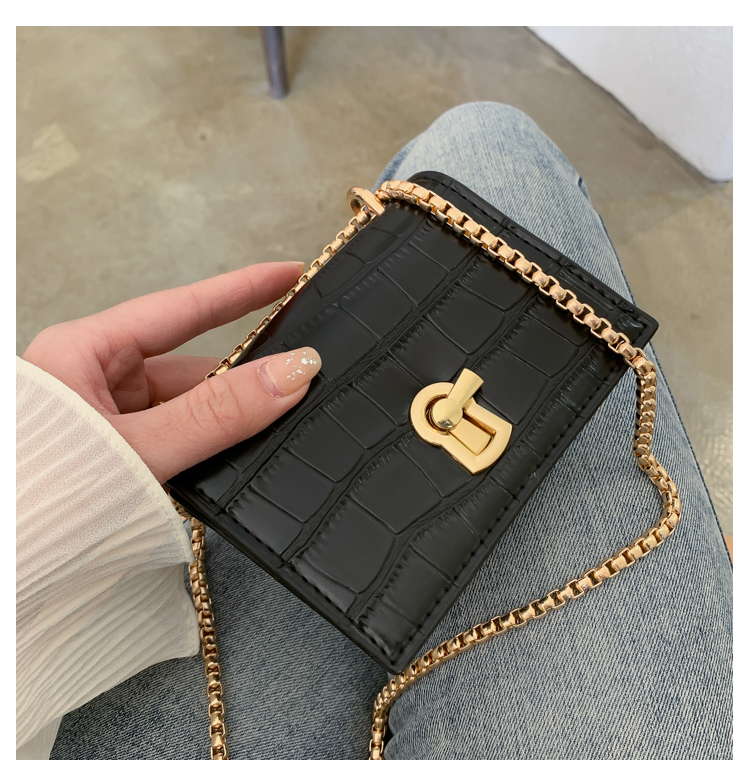 Trendy Women's Small Chain Bag 2025 - Korean Style Versatile Shoulder Crossbody Bag for Internet Celebrity Fashion Trendy Women's Small Chain Bag 2025 - Korean Style Versatile Shoulder Crossbody Bag for Internet Celebrity Fashion