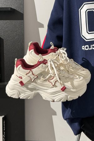 Trendy Women's Sports Shoes - Breathable Thick-Soled Mesh Dad Sneakers for Summer 2025, Soft-Bottom Casual Footwear