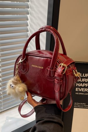 Trendy Women's Textured Crossbody Bag 2025 - Minimalist Small Square Shoulder Handbag for Commuting and Everyday Fashion