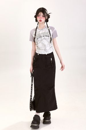 Trendy Women's Tie-Dye Short Sleeve T-Shirt with Pleated Design - American Style Summer Top for a Cool, Spicy Look