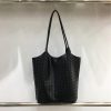 Trendy Woven Tote Bag for Mothers & Children - Large Capacity Casual Shoulder Bag 2025 Fashion Style