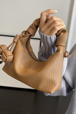 Trendy Wrinkled Handbag for Women - 2025 Versatile Shoulder Crossbody Bag with Niche Design - Chic Small Purse