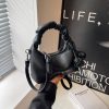 Trendy Wrinkled Handbag for Women - 2025 Versatile Shoulder Crossbody Bag with Niche Design - Chic Small Purse
