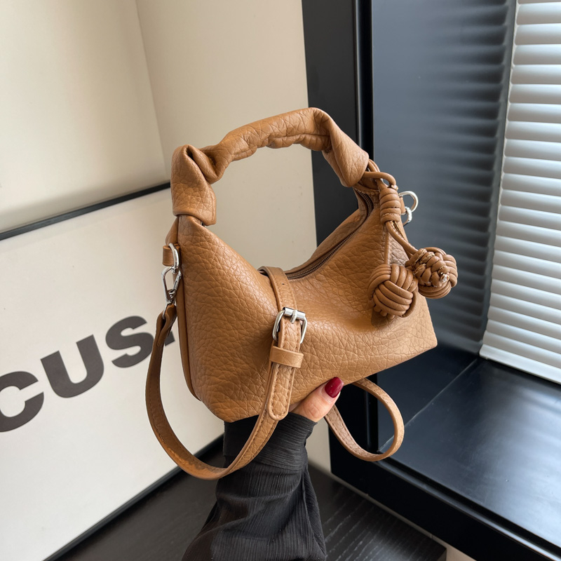 Trendy Wrinkled Handbag for Women - 2025 Versatile Shoulder Crossbody Bag with Niche Design - Chic Small Purse Trendy Wrinkled Handbag for Women - 2025 Versatile Shoulder Crossbody Bag with Niche Design - Chic Small Purse